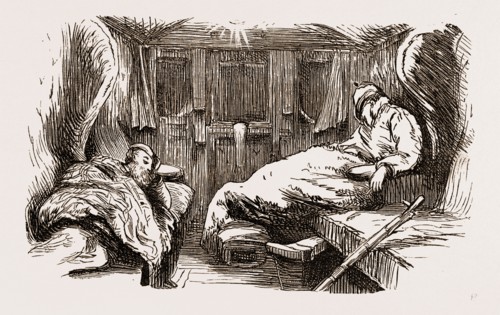 Off to the Moors, UK 1873, 2 A.M. IN THE SCOTCH EXPRESS