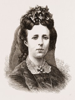 SOPHIA, QUEEN OF SWEDEN AND NORWAY, engraving 1873