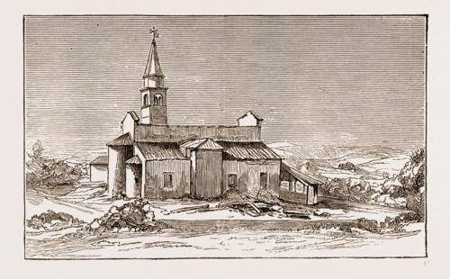 THE CHURCH OF CONEGLIANO, WHERE 34 PERSONS WERE KILLED AND 25 WERE WOUNDED, Earthquake in Italy