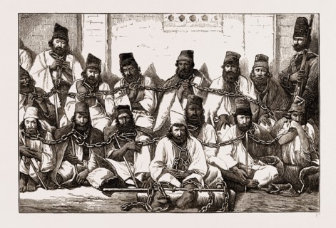 PERSIA DURING THE SHAH'S ABSENCE-HIGHWAY ROBBERS AND MURDERERS AT SHIRAZ 1873