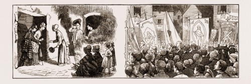 PARAY-LE-MONIAL, FRANCE 1873, AT THE GROVE OF THE APPARITION