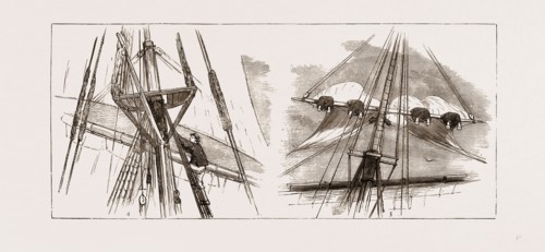 REORGANISING THE CHINESE NAVY, ON BOARD THE TRAINING SHIP "KEIN-WEI", 1875: 3. The Bugler. 4. The
