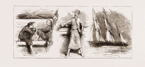 REORGANISING THE CHINESE NAVY, ON BOARD THE TRAINING SHIP "KEIN-WEI", 1875: 6. Some of the Crew. 7.