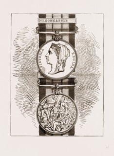 MEDAL AWARDED TO THE TROOPS ENGAGED IN THE ASHANTEE WAR, 1875
