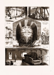 LAUNCH OF THE NEW IRONCLAD "ALEXANDRA", 1875