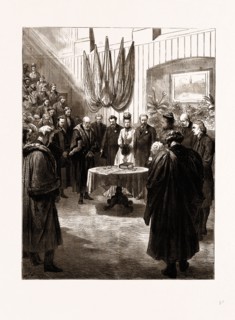 OPENING OF THE NEW MERCHANT TAYLORS' SCHOOLS BY THE PRINCE AND PRINCESS OF WALES, 1875: THE