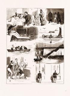 CAPTAIN BOYTON'S TRIP ACROSS THE CHANNEL: 1. A Rest before Starting. 2. Getting Temperature. 3, On