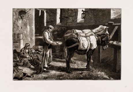 THE CIVIL WAR IN SPAIN, 1875: CARLIST BAGGAGE CARRIERS