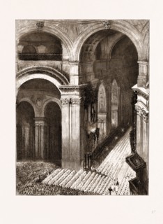 FESTIVAL OF THE LONDON GREGORIAN CHORAL ASSOCIATION IN ST. PAUL'S CATHEDRAL, LONDON, UK, 1875