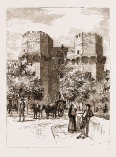 THE PUERTA DE SERRANOS, VALENCIA, SPAIN, 1881