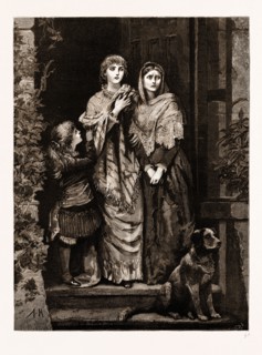 THE NEW YEAR IN IRELAND: "AWAITING HIS RETURN", 1881