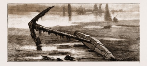 A RELIC OF THE FRANKLIN ARCTIC EXPEDITION: ANCHOR BELONGING TO H.M.S. "TERROR" RECENTLY FOUND NEAR