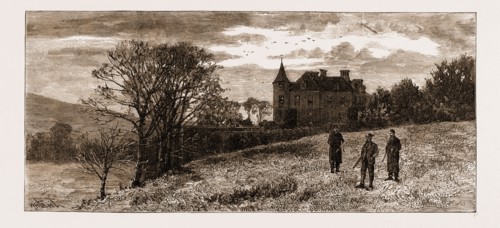 THE LAND AGITATION IN IRELAND: RESIDENCE OF MR. BENCE JONES AT LISSELANE, CLONAKILTY, COUNTY CORK,