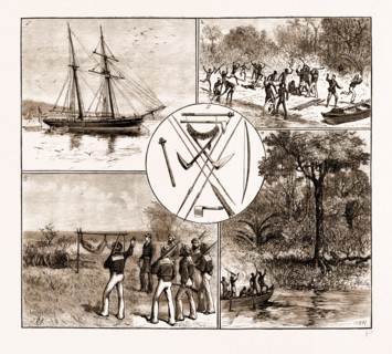 THE MASSACRE OF LIEUT. BOWER AND FIVE SEAMEN OF H.M.S. "SANDFLY" IN THE SOLOMON ISLANDS, 1881: 1. H