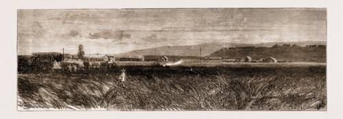 THE REBELLION IN THE TRANSVAAL, SOUTH AFRICA, 1881: NEWCASTLE, THE HEADQUARTERS OF THE BRITISH
