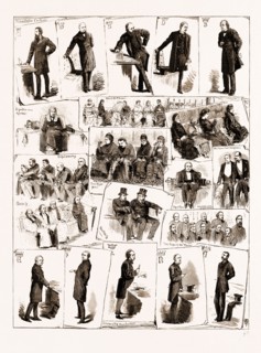 THE KANDAHAR DEBATE: CHARACTER SKETCHES IN THE HOUSE OF LORDS, LONDON, UK, 1881