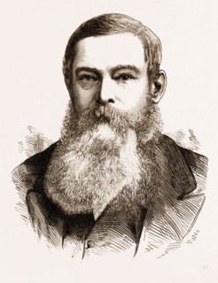 THE CONCLUSION OF PEACE IN THE TRANSVAAL, SOUTH AFRICA, 1881: MR. J.H. BRAND, PRESIDENT OF THE