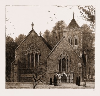 HUGHENDEN CHURCH, UK, 1881