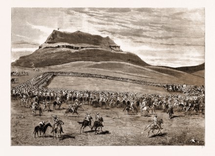 THE NEGOTIATIONS IN THE TRANSVAAL, SOUTH AFRICA, ASSEMBLY OF BOERS PREVIOUS TO THE EVACUATION OF