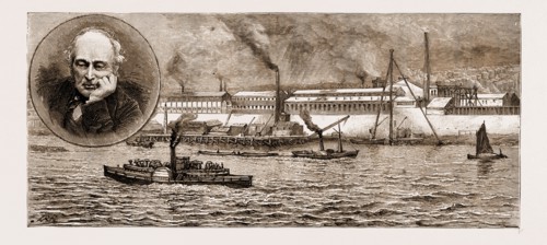 NEWCASTLE, UK, 1881: ELSWICK WORKS, SIR WILLIAM ARMSTRONG