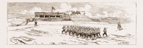 THE REVOLT IN THE TRANSVAAL, SOUTH AFRICA, 1881: FORT ALICE, STANDERTON