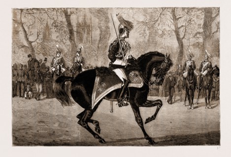 "DRAWING ROOM DAY" A SKETCH IN ST. JAMES'S PARK, LONDON, UK, 1881