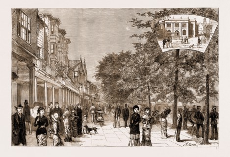 THE BATH AND WEST OF ENGLAND AGRICULTURAL SHOW AT TUNBRIDGE WELLS, UK, 1881: 1. The Royal Parade