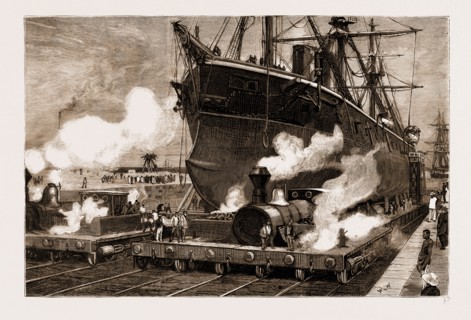 THE PROPOSED SHIP RAILWAY ACROSS THE ISTHMUS OF PANAMA, 1881