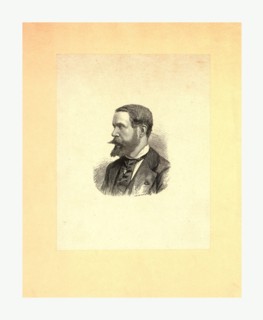 Gaston Tissandier, French balloonist, head-and-shoulders portrait, Smeeton Tilly., between 1860 and