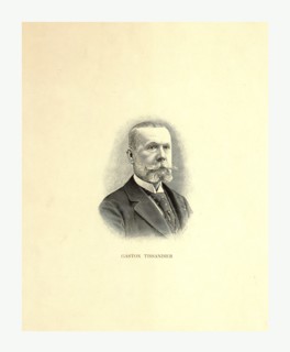 Gaston Tissandier by Ch. Dietrich, sculps., Paris between 1880 and 1900