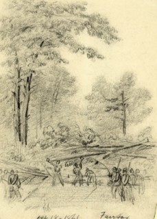Fairfax, drawing, 1862-1865, by Alfred R Waud, 1828-1891, an american artist famous for his