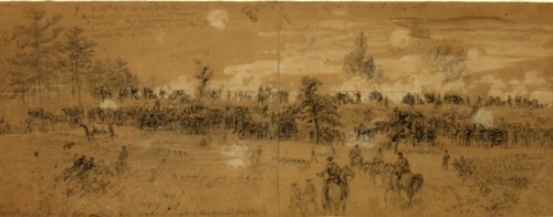 Monday's fight. The battle of Charles City road. Fought by Heintzelman and Franklin, drawing,