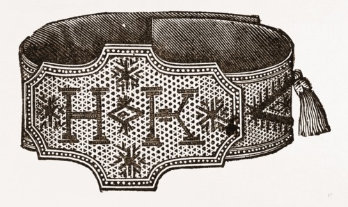 BAND FOR DINNER NAPKINS, 19th Century