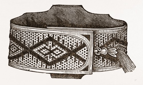 BAND FOR DINNER NAPKINS, 19th Century