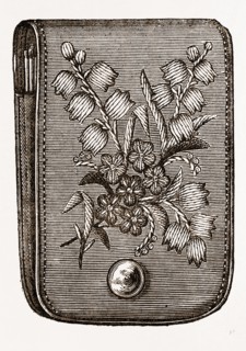 Case for Lucifer Matches, NEEDLEWORK, 19th CENTURY EMBROIDERY