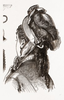19th CENTURY FASHION, BONNET