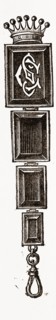 SUNSHADE SUSPENDER, 19TH CENTURY