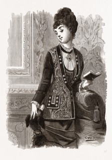 BRETON VESTE, 19th CENTURY FASHION