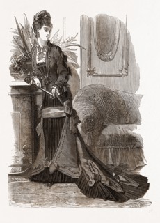 NEW MODEL OF PRINCESS ROBE, 19th CENTURY FASHION