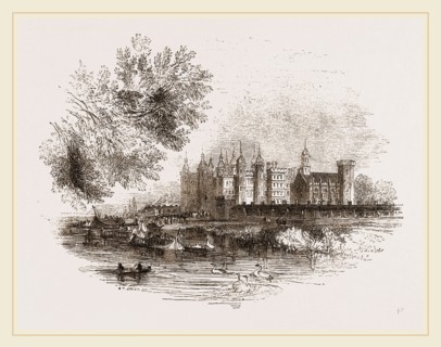 Richmond Palace in the olden time, London UK