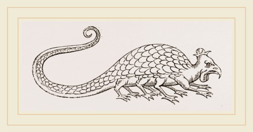 Basilisk from Aldrovandus