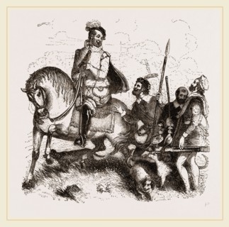 Going to the Field with the Hawk
