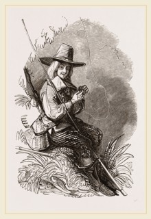 Izaak Walton, 1594-1683, english writer and author of The Compleat Angler