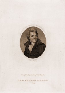 Genl. Andrew Jackson, 1828. Protector & defender of beauty & booty, Orleans / painted by J. Wood ;