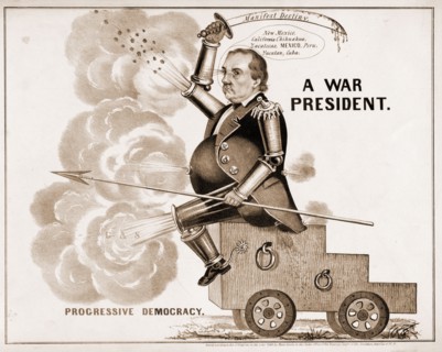 A war president. Progressive democracy; N. Currier (Firm),; [New York : N. Currier], c1848.; 1