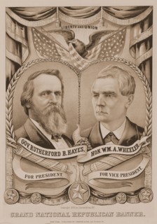 Grand National Republican banner; Currier & Ives.,; New York : Published by Currier & Ives, c1876.;