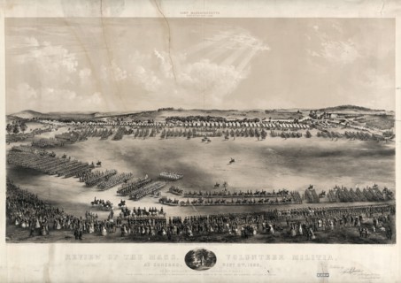 Review of the Mass. volunteer militia, at Concord, Sept. 9, 1859, by his excellency (commander in