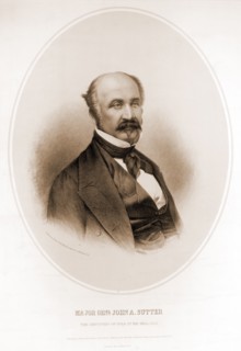 Major Genl. John A. Sutter / drawn on stone from daguer[r]eotype by A. Morhart N.Y.; N[ew] Y[ork] :
