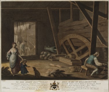 To the right hon'able Wills Hill, Earl of Hillsborough, this plate representing a perspective view