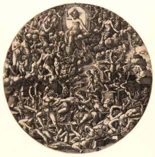 Georges Reverdy (aka Giorgio Reverdino) (French, active ca. 1529 â€ì ca. 1557). The Last Judgment,
